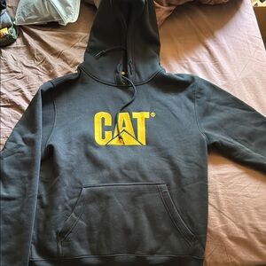 CAT Black Hoodie - Size L